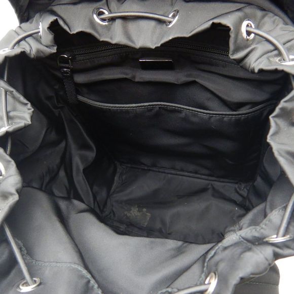 Prada Rucksack Backpack Tesuto Nylon Nero - Picture 7 of 8